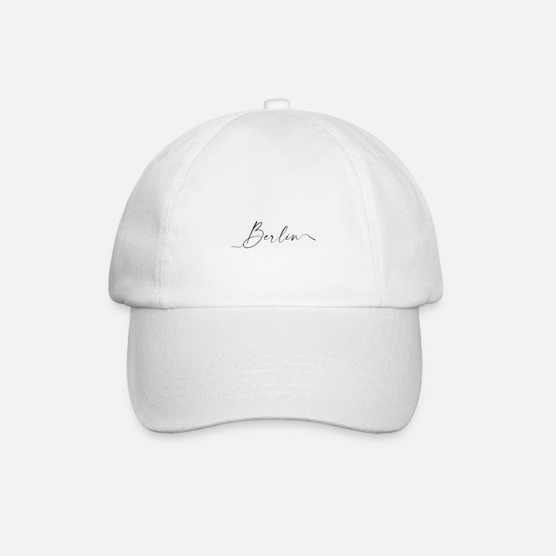 Ville de Berlin - Casquette classique - blanc/blanc