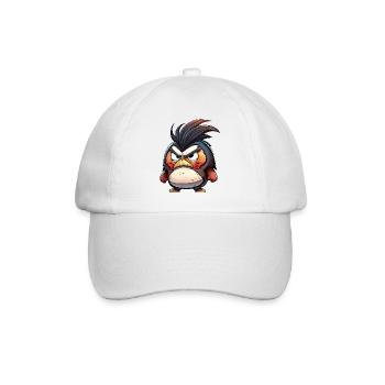 I m not happy! - Baseball Cap - white/white - Front