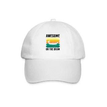 Dragon Boat Crew and Dragon Boat Riding - Baseball Cap - white/white - Front
