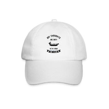 Dragon Boat Racing Theme for Dragon Boating - Baseball Cap - white/white - Front