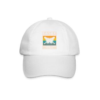 Entraîneur de bateau-dragon et bateau-dragon - Casquette classique - blanc/blanc - Devant