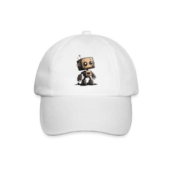 Petit Robot - Casquette classique - blanc/blanc - Devant