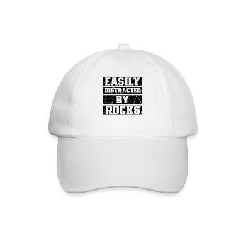 Geology Student Geologist - Baseball Cap - white/white - Front
