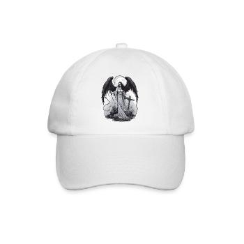 Dark Angel - Baseball Cap - white/white - Front