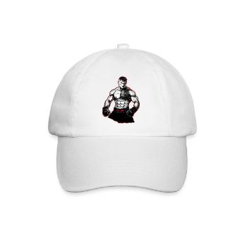 MMA - Baseballkappe - Weiß/Weiß - Vorne
