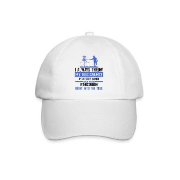 Disc Golf Player Frisbee Player - Casquette classique - blanc/blanc - Devant