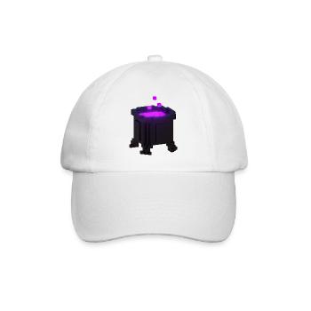 Secret Dark Gothic Witch Cauldron Purple Violet - Baseball Cap - white/white - Front