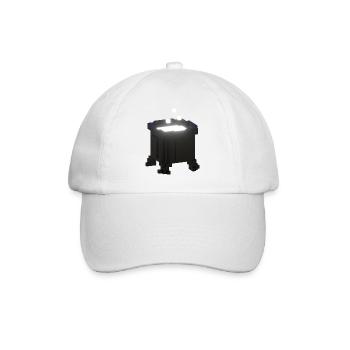 Chaudron secret de sorcière gothique foncé | T-shirt blanc - Casquette classique - blanc/blanc - Devant