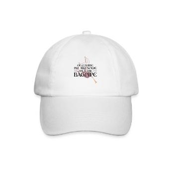Conception de cornemuse pour Scotland Pride et cornemuse - Casquette classique - blanc/blanc - Devant