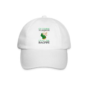 Formation à la cornemuse et à la cornemuse - Casquette classique - blanc/blanc - Devant