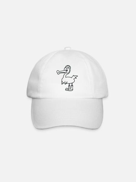 Anti-Zoo Two - Baseballkappe - Weiß/Weiß