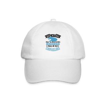 Rorqual bleu pour béluga et mammifères marins - Casquette classique - blanc/blanc - Devant