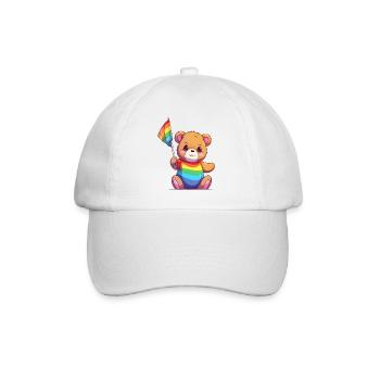 Love is a Bear Necessity - Baseball Cap - white/white - Front