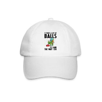 Dicton de carrossier pour les peintres automobiles - Casquette classique - blanc/blanc - Devant