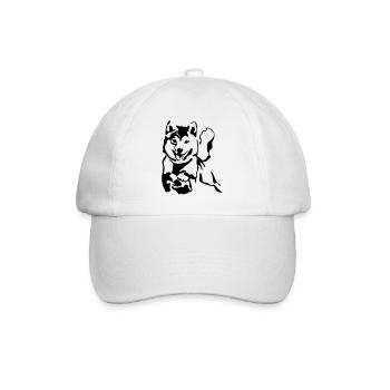 Shiba Inu - Casquette classique - blanc/blanc - Devant