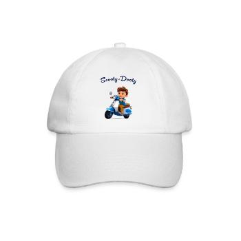 Scooter Boy - Baseball Cap - white/white - Front