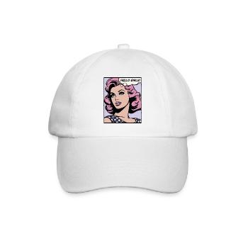 Bonjour les filles - Casquette classique - blanc/blanc - Devant