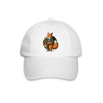 Renard jazz - Casquette classique - blanc/blanc - Devant