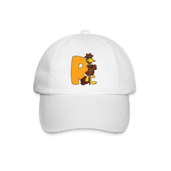 Rente Ente R Rentner Rentnerin Ruhestand Geschenk - Baseballkappe - Weiß/Weiß - Vorne