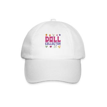 Mignon poupée collector fleur design - Casquette classique - blanc/blanc - Devant