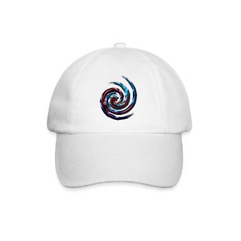 The Mantis Swirl Spin - Baseball Cap - white/white - Front