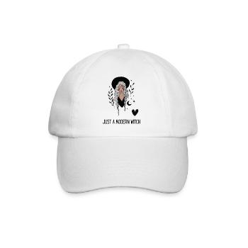 Modern Witch Hexe Spiritualität magisch - Baseballkappe - Weiß/Weiß - Vorne