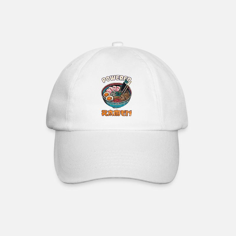 dû par Ramen japonais - Casquette classique - blanc/blanc