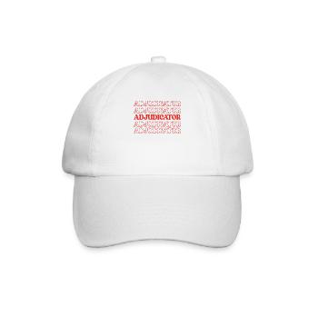 Citations drôles d’appréciation de l’arbitre - Casquette classique - blanc/blanc - Devant
