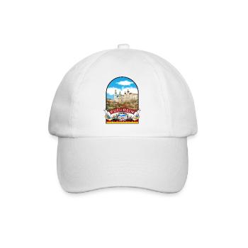 Puchheim Bayern Vintage Deutschland - Baseballkappe - Weiß/Weiß - Vorne