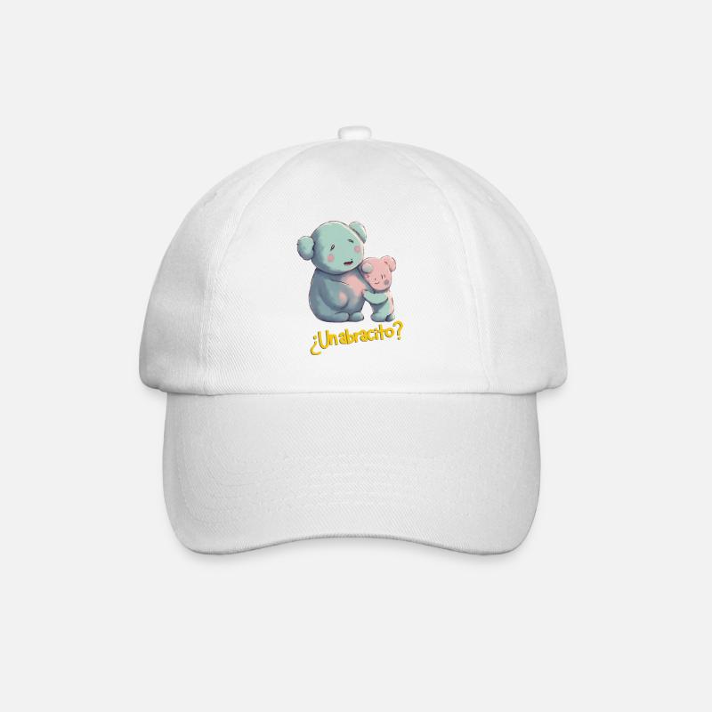 EINE UMARMUNG? - Baseballkappe - Weiß/Weiß