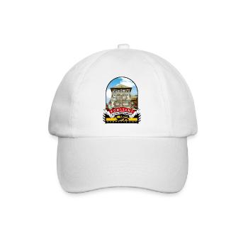 Deutschland Konstanz Vintage Baden-Württemberg - Baseballkappe - Weiß/Weiß - Vorne