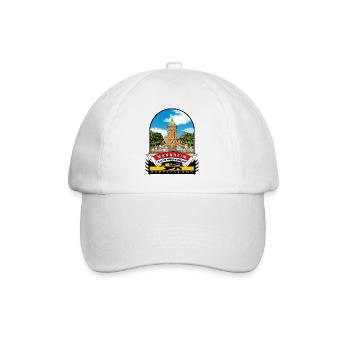 Deutschland Mannheim baden-wDeutürtemberg souvenir - Baseballkappe - Weiß/Weiß - Vorne