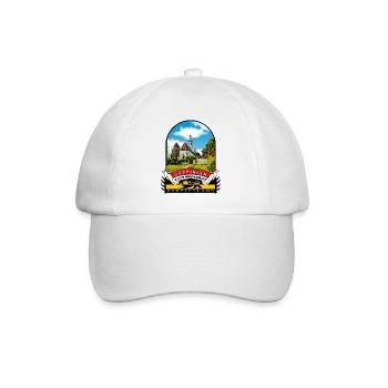 Deutschland Göppingen Vintage souvenir - Baseballkappe - Weiß/Weiß - Vorne