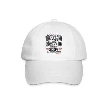 2004 Vintage Homme Mythe Légende Moto - Casquette classique - blanc/blanc - Devant