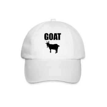 Greatest of all Time - Baseball Cap - white/white - Front