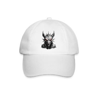 Chupacabra / Sucking Creature / Monster /Spain - Baseball Cap - white/white - Front
