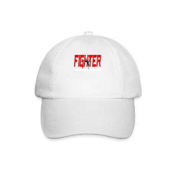 Cool Fighter Design - MMA Fighter - Casquette classique - blanc/blanc - Devant