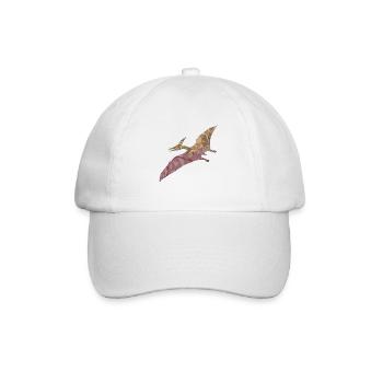 PTÉRODACTYLE géométrique - Casquette classique - blanc/blanc - Devant