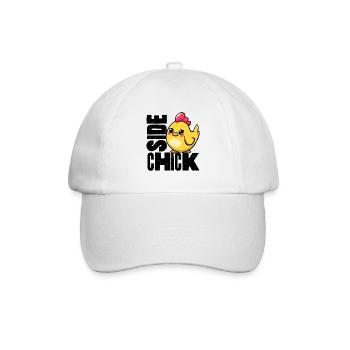 Side Chick - Baseball Cap - white/white - Front
