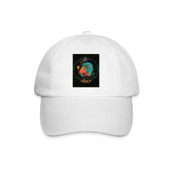 Horoscope du zodiaque Astrologie Constellations Bélier - Casquette classique - blanc/blanc - Devant
