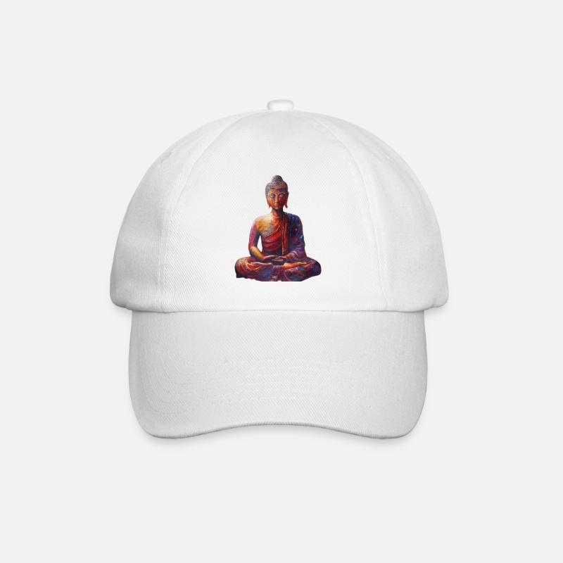 L’illumination cosmique - Casquette classique - blanc/blanc