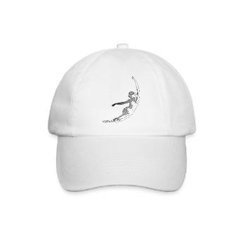 Lune - Casquette classique - blanc/blanc - Devant