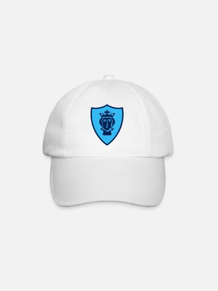 La fierté de Stockholm - Basebollkeps - vit/vit