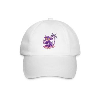Palmier d’été de l’île du Taurus - Casquette classique - blanc/blanc - Devant