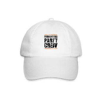 Formentera Party Crew - Baseball Cap - white/white - Front