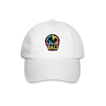 Bali Party Crew Team - Baseball Cap - white/white - Front