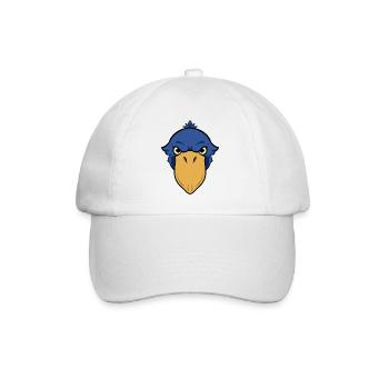 Oiseau à bec-en-sabot Ornithologue Forêt I Cadeau - Casquette classique - blanc/blanc - Devant