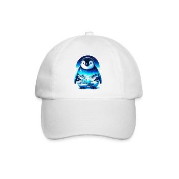 Penguin - Baseball Cap - white/white - Front