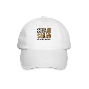 Safari Squad: Adventure Together, Memories for - Baseball Cap - white/white - Front