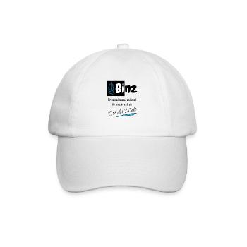 Binz, pour moi, le plus bel endroit du monde - Rügen - Casquette classique - blanc/blanc - Devant
